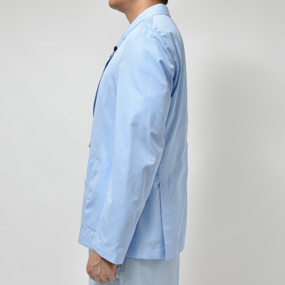 LARDINI（ラルディーニ） SANDサンド コットンポプリン4Bダブルシャツジャケット ASAND787/840