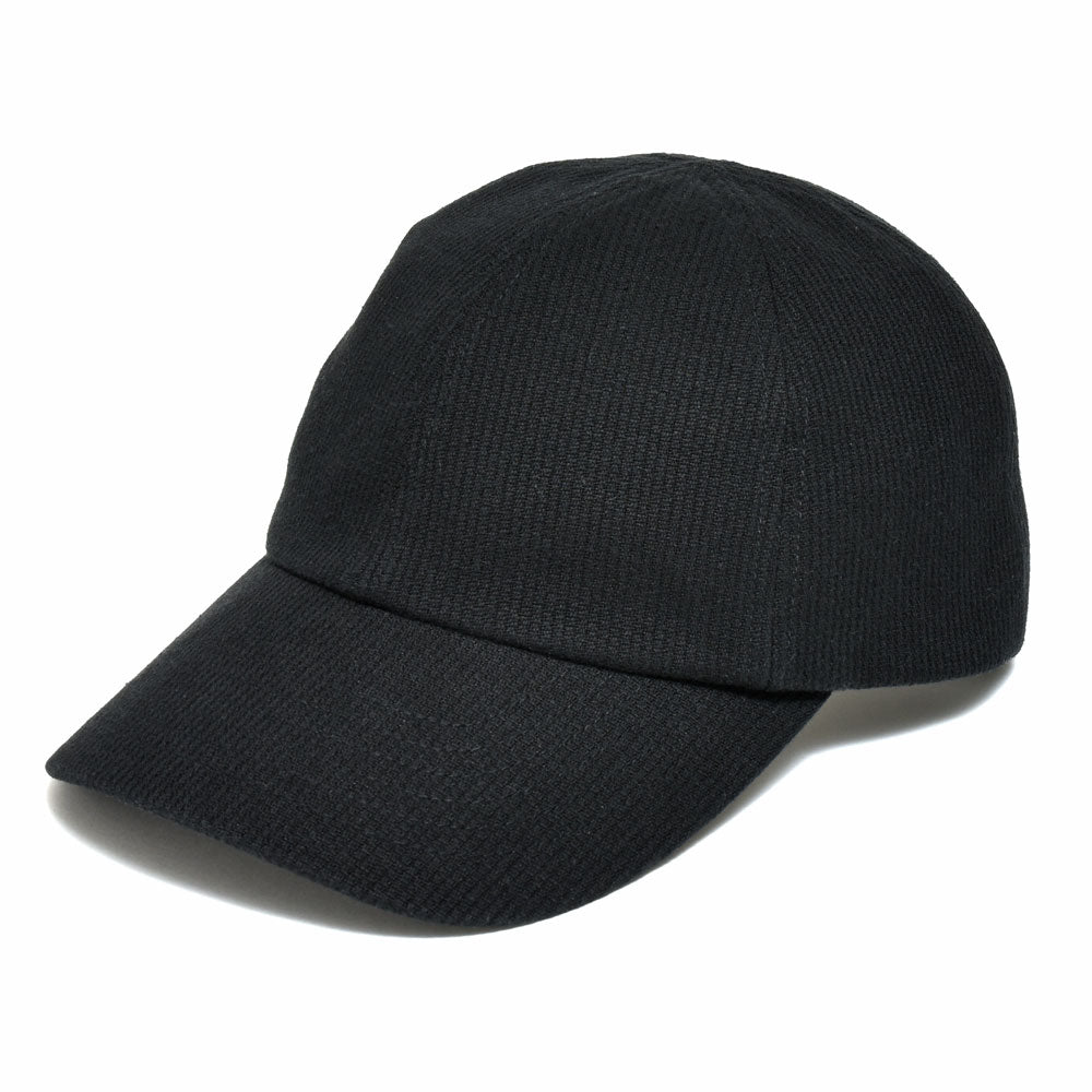 MATURE HA._MIL（マチュアーハ ミル） trainer cap コットンリネンラミー6パネルキャップ MIL-TC1190W