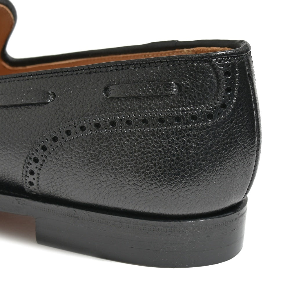 Crockett&Jones（クロケットアンドジョーンズ） LICHFIELD2リッチフィールド2 グレインレザーウィングチップタッセルスリッポン