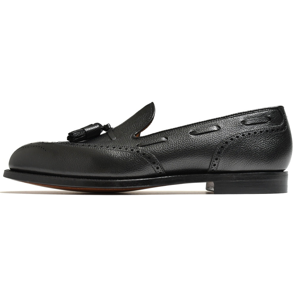 Crockett&Jones（クロケットアンドジョーンズ） LICHFIELD2リッチフィールド2 グレインレザーウィングチップタッセルスリッポン