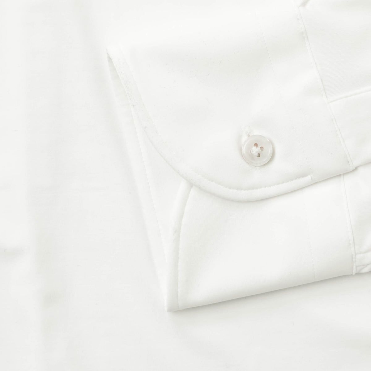 オリアン / ナイロン ストレッチ セミワイドカラー シャツ / ホームケア可能 / Functional Garment / ホワイト