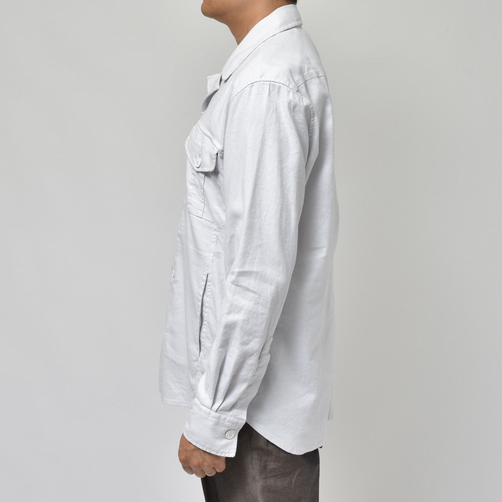BAGUTTA（バグッタ） ストレッチリネンコットンギャバジンCPOシャツ LIAM LT/12876