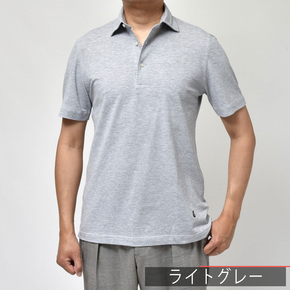 GUY ROVER（ギ ローバー） guji/ring別注ウォッシュドコットン鹿の子S/Sポロ 3650PC235-541500