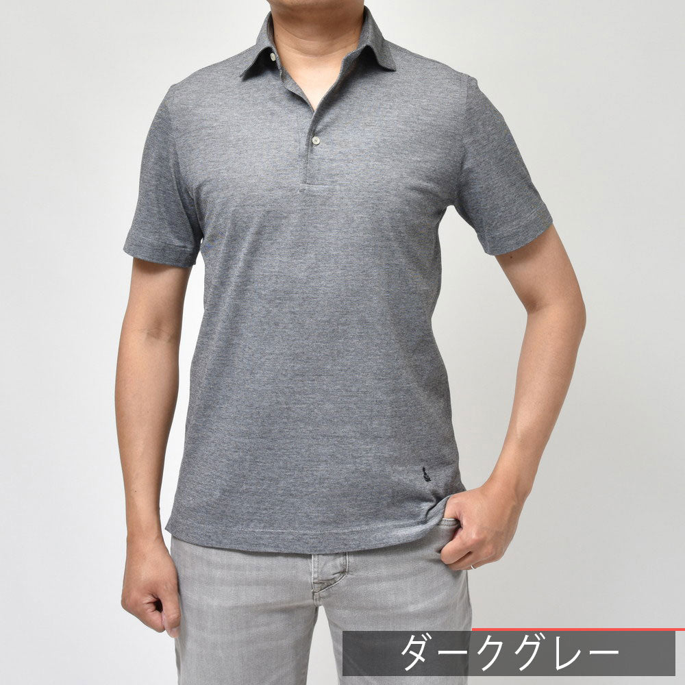 GUY ROVER（ギ ローバー） guji/ring別注ウォッシュドコットン鹿の子S/Sポロ 3650PC235-541500