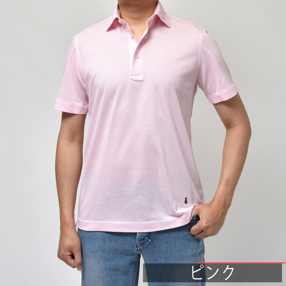 GUY ROVER（ギ ローバー） guji/ring別注ウォッシュドコットン鹿の子S/Sポロ 3650PC235-541500