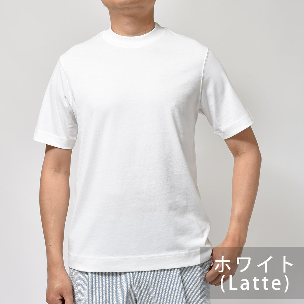 CIRCOLO 1901 チルコロ 1901 コットン ジャージー ガーメントダイ クルーネック カットソー