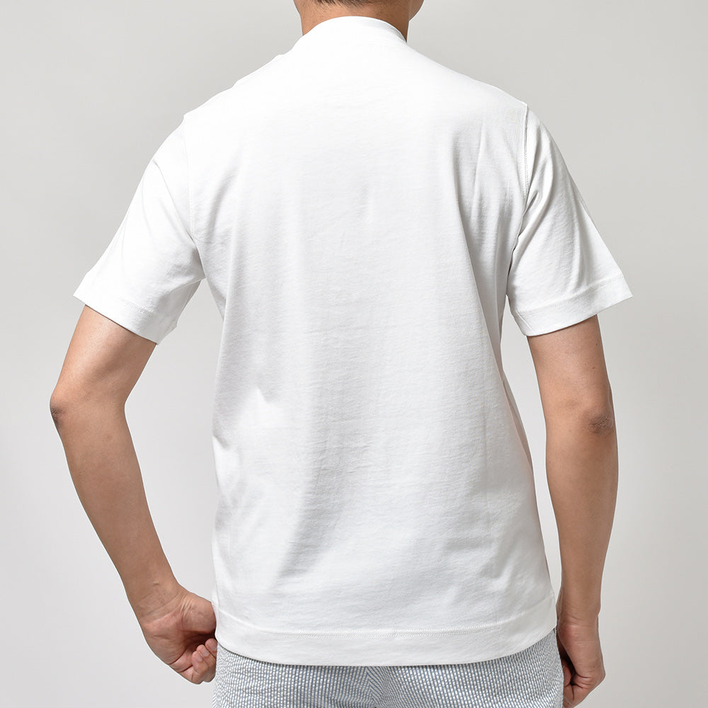 CIRCOLO 1901 チルコロ 1901 コットン ジャージー ガーメントダイ クルーネック カットソー