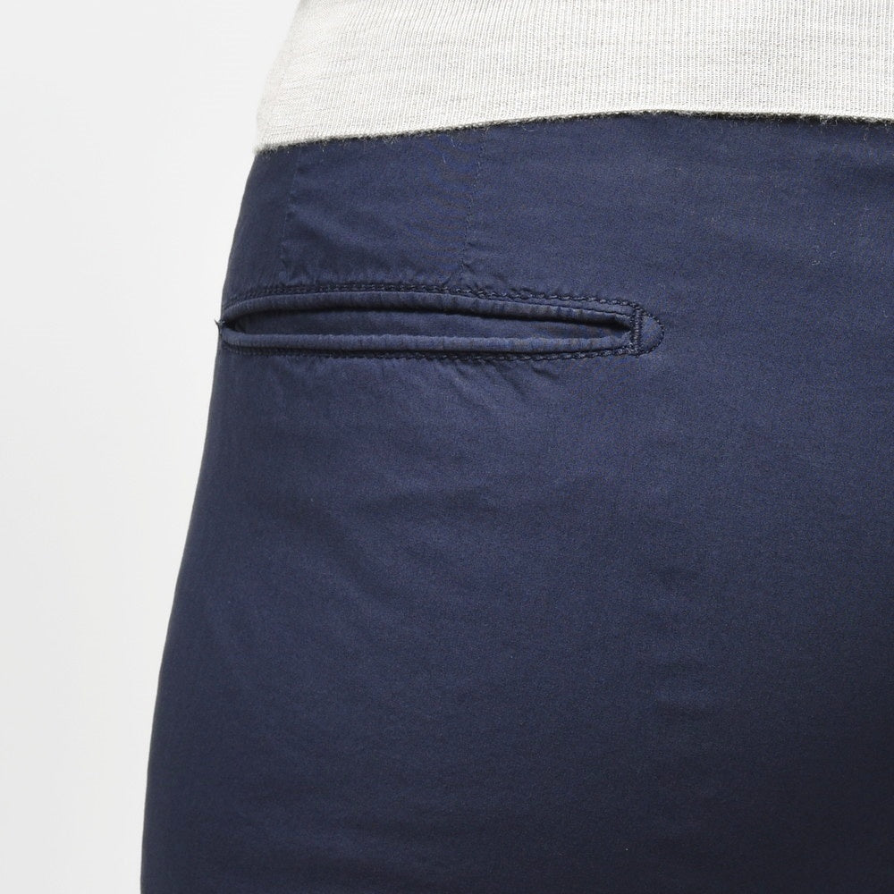 INCOTEX SLACKS（インコテックス スラックス） SLIM FIT ガーメントダイコットンストレッチポプリンテーパードパンツ 17S100-90890/11562