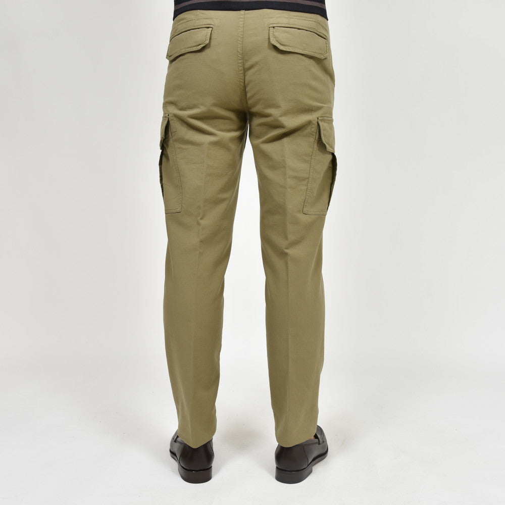 INCOTEX SLACKS（インコテックス スラックス） TAPERED FIT ガーメントダイコットンストレッチサマーサテンテーパードカーゴパンツ 10S184-90871/11500