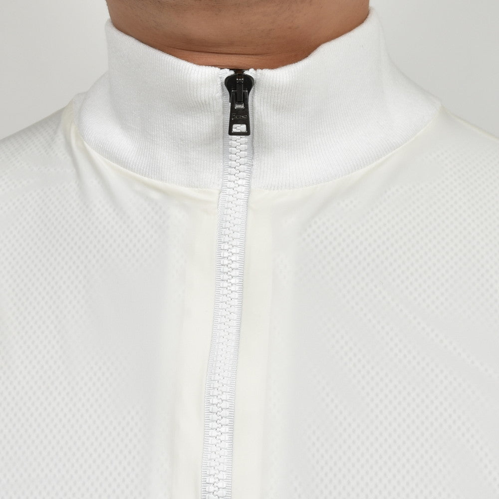 HERNO（ヘルノ） ストレッチナイロン×ワッフルニットハイブリッドブルゾン MC000172U-72054+12582