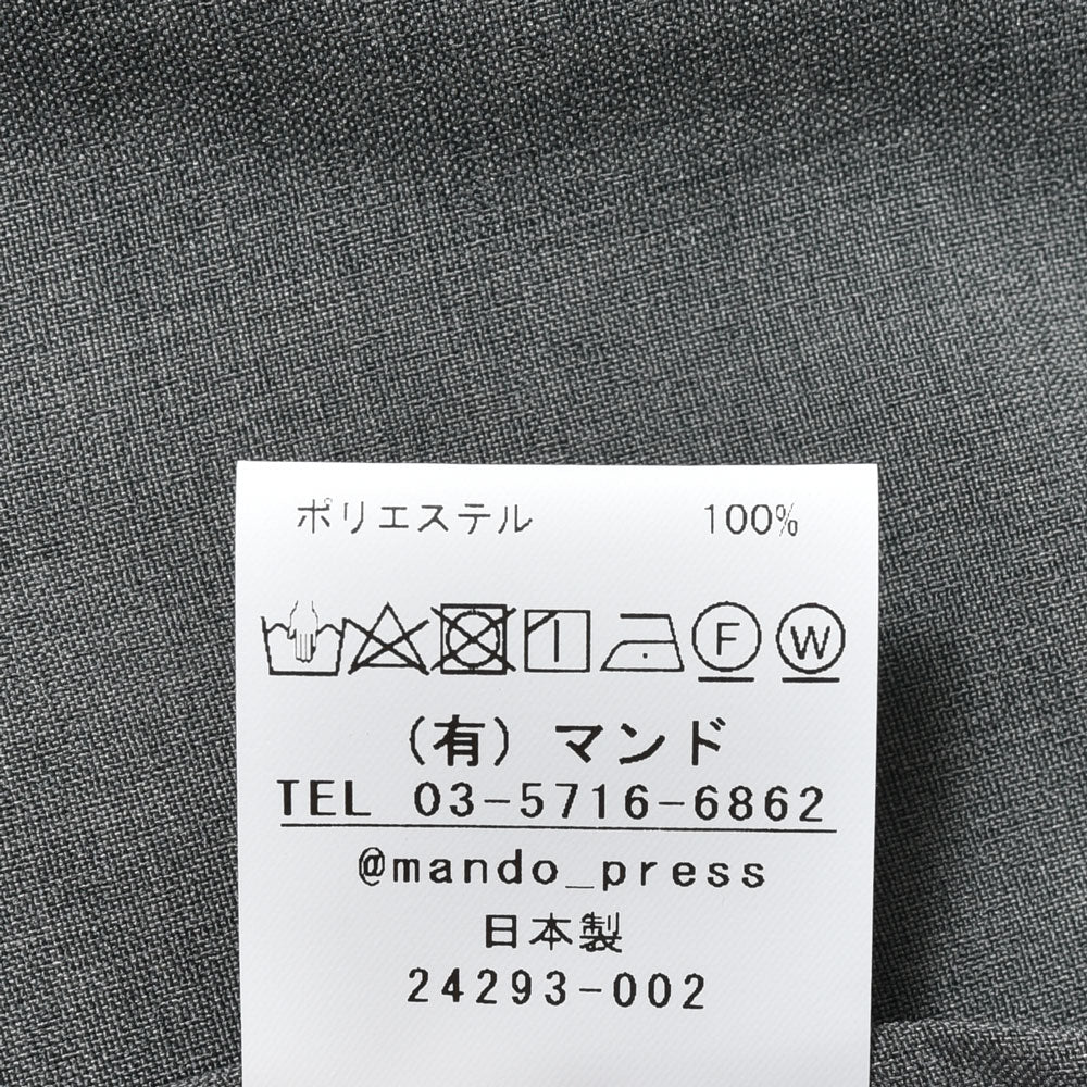 mando（マンド） ポリエステル4Bダブルジャケット 24293-002