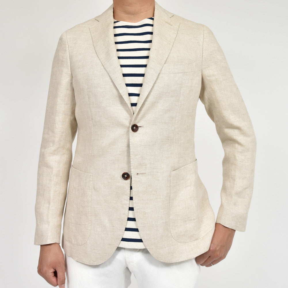 MONTEDORO（モンテドーロ） リネンソリッド2Bジャケット 11703