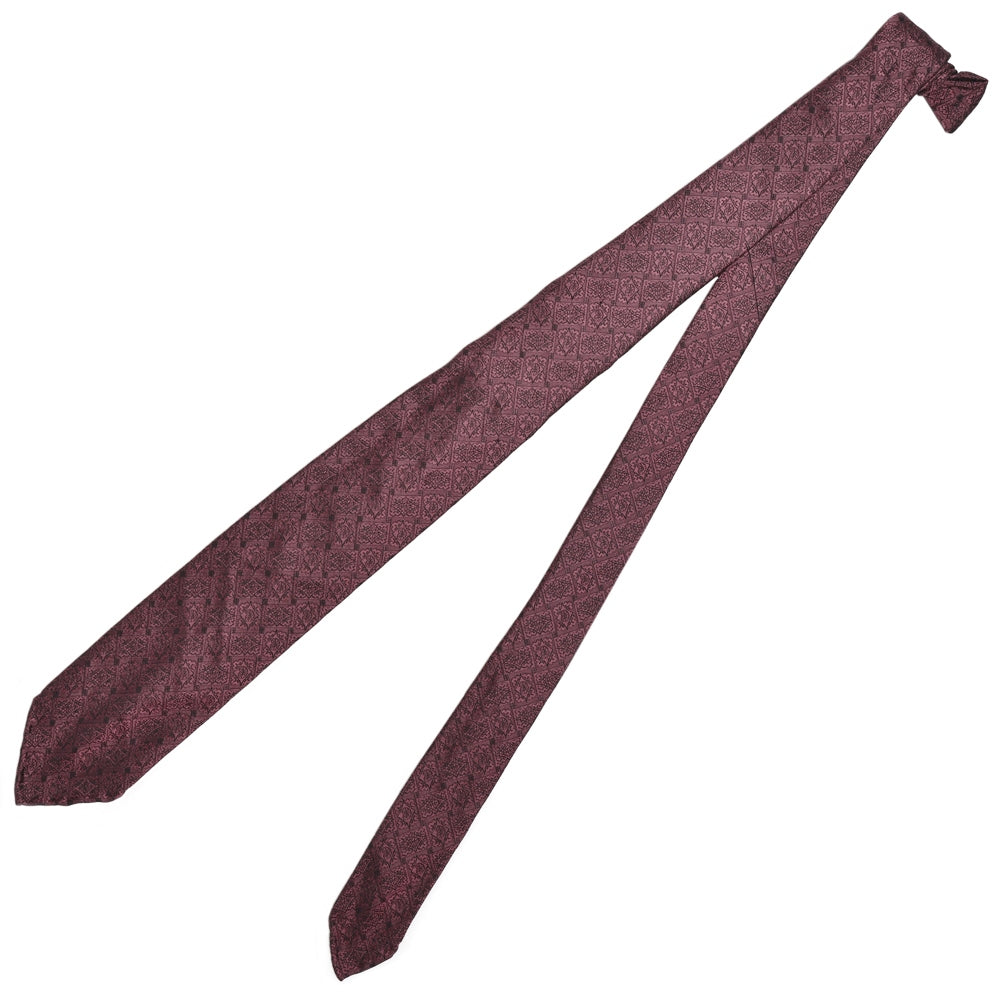 TIE YOUR TIE（タイ ユア タイ） シルクジャガードシャドーエンブレムセッテピエゲタイ 14922