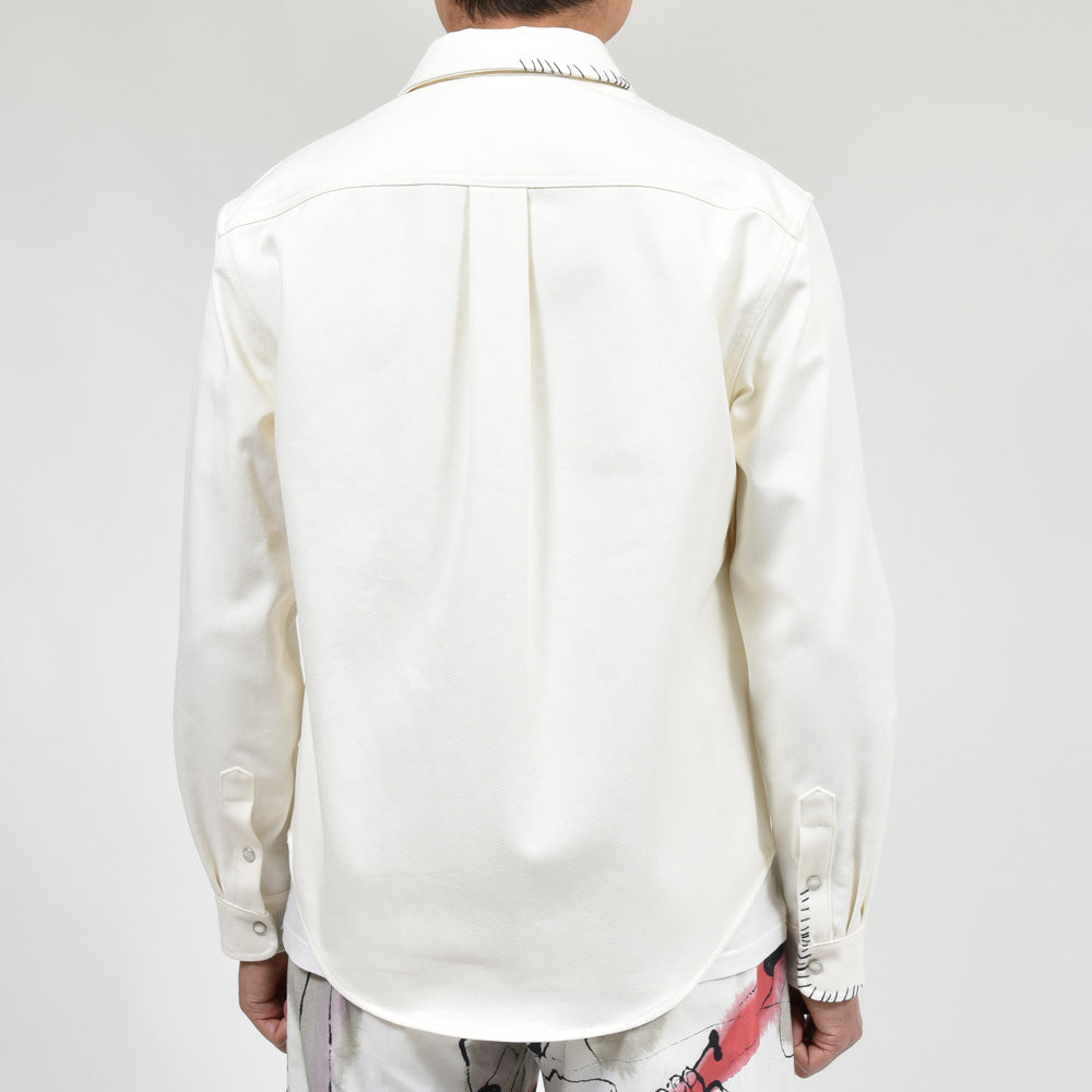 MARNI（マルニ） コットンドリルステッチシャツ CUJU0015S1 TCX17