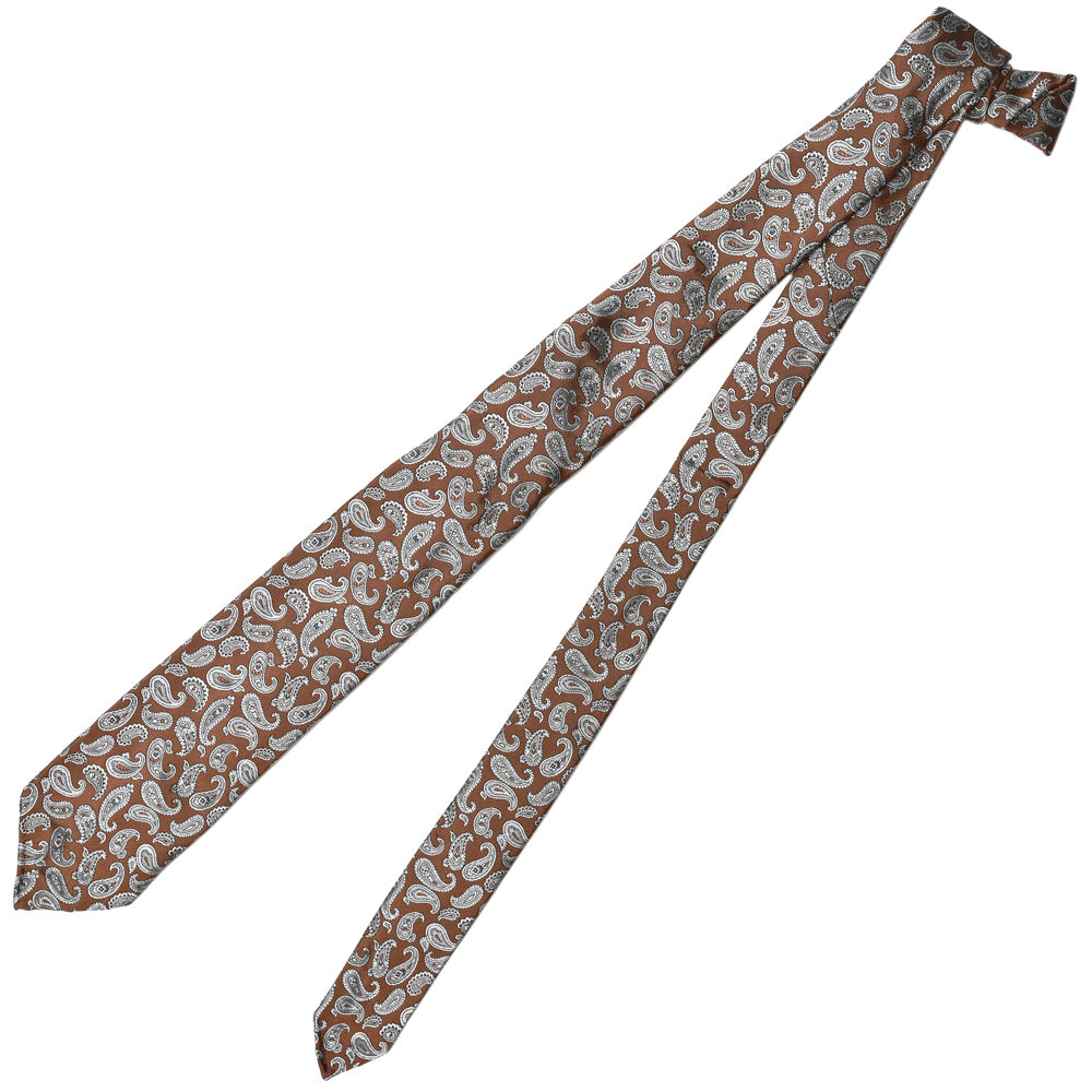 TIE YOUR TIE（タイ ユア タイ） シルクジャガードペイズリーセッテピエゲタイ 14921