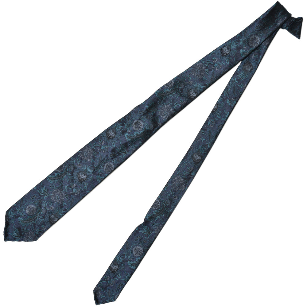 TIE YOUR TIE（タイ ユア タイ） シルクボタニカルジャガードセッテピエゲタイ 14803