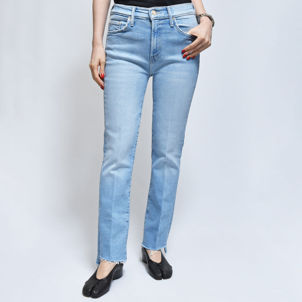 MOTHER(マザー)<BR>1157-1008 THE INSIDER CROP STEP FRAY クロップドデニムパンツ