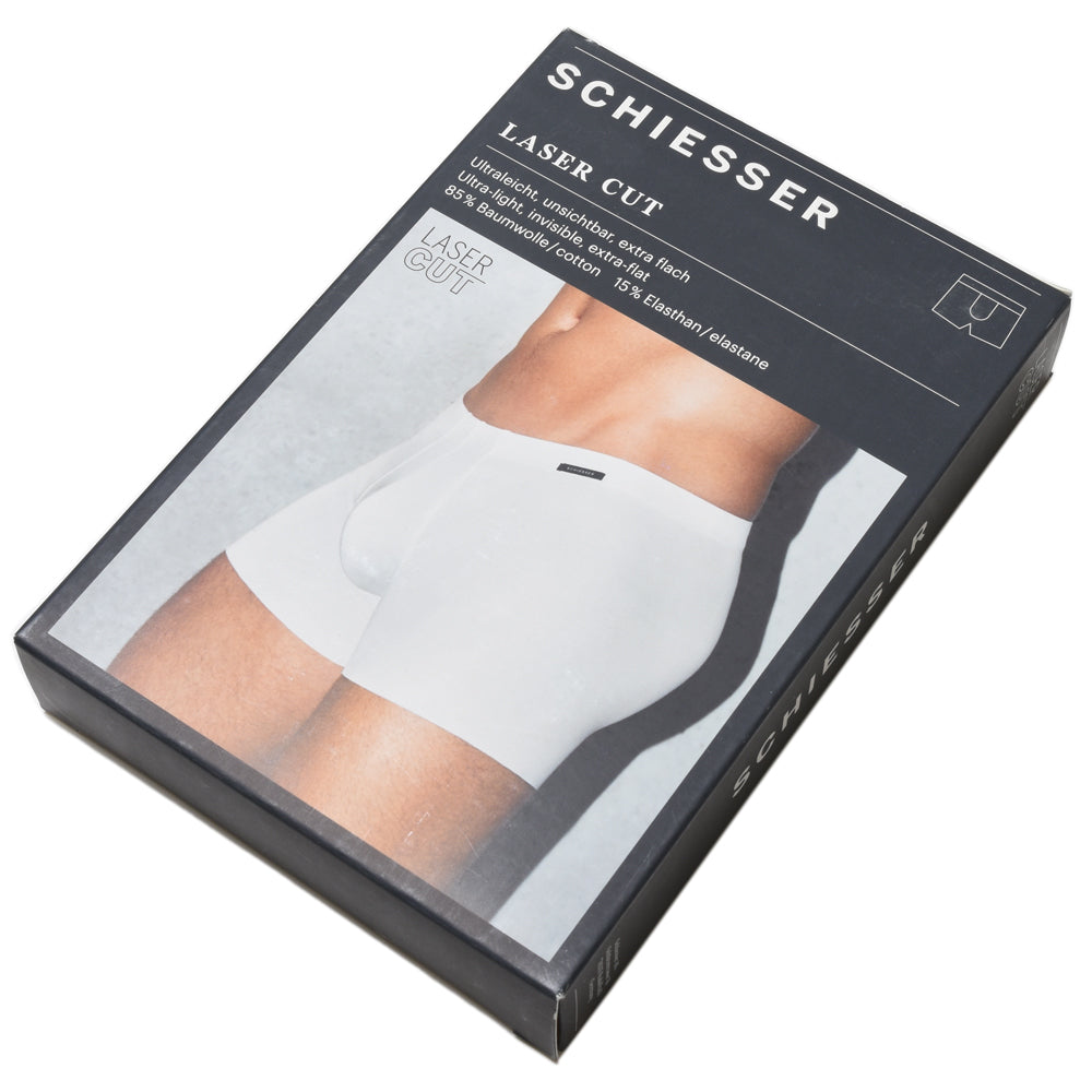 Schiesser（シーサー） コットンストレッチジャージレーザーカットボクサーショーツ LACER CUT