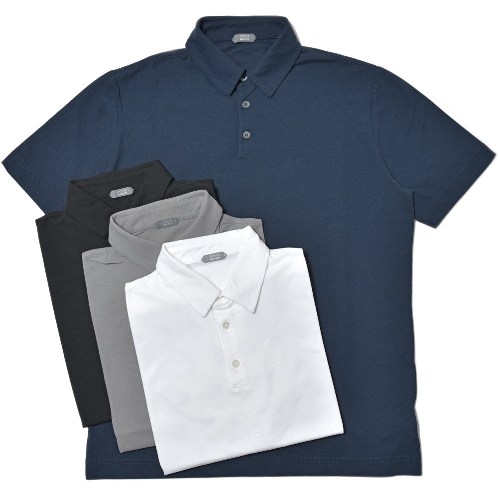 ZANONE（ザノーネ） オーガニックアイスコットンS/Sポロ POLO MC/SLIM FIT/811818/ZG380/14492