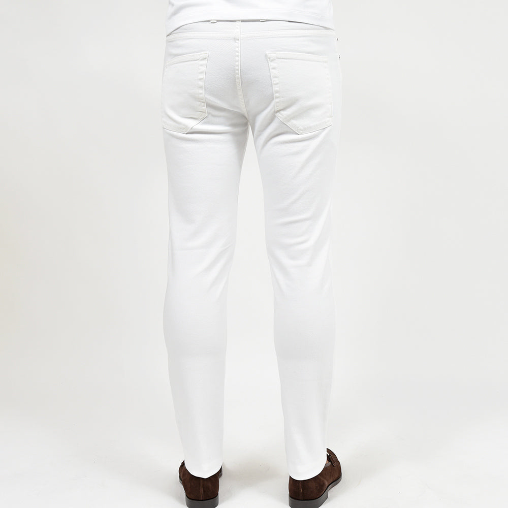 PT TORINO DENIM ピーティートリノデニム コットン ストレッチ ウォッシュド ホワイトデニムパンツ ROCK/SKINNY FIT/OA14