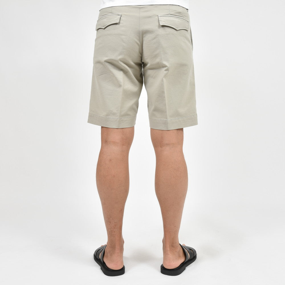 INCOTEX SLACKS（インコテックス スラックス） REGULAR FIT ガーメントダイストレッチコットンサマーサテンショーツ 15S206-90871/12512