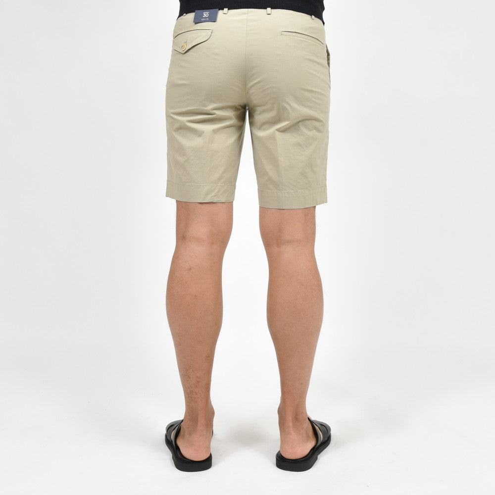 INCOTEX（インコテックス） SLIM FIT ガーメントダイストレッチコットンサマーポプリンテーパードショーツ 1W0192-9208A/12515