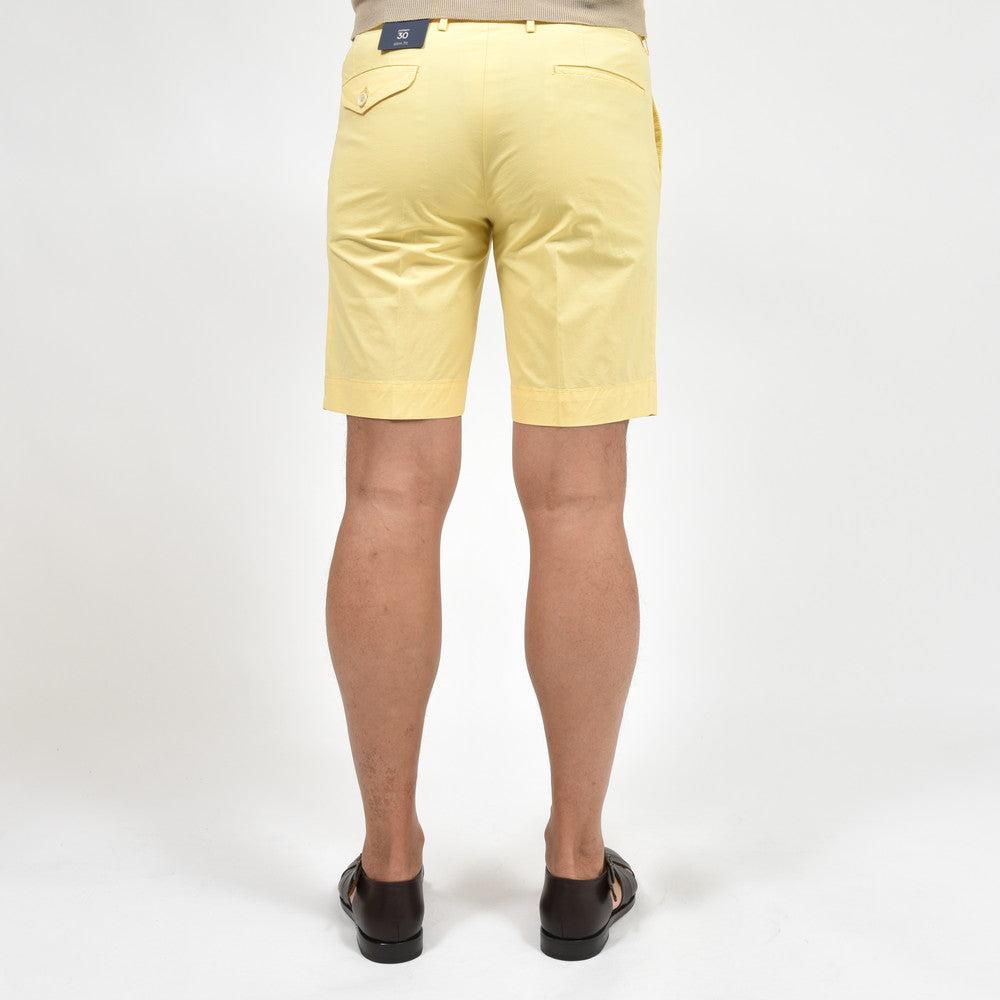 INCOTEX（インコテックス） SLIM FIT ガーメントダイストレッチコットンサマーポプリンテーパードショーツ 1W0192-9208A/12515