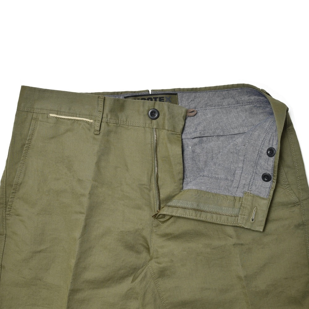 INCOTEX SLACKS（インコテックス スラックス） REGULAR FIT ウオッシュドリネンコットンギャバジンショーツ 15S206-90906/12502