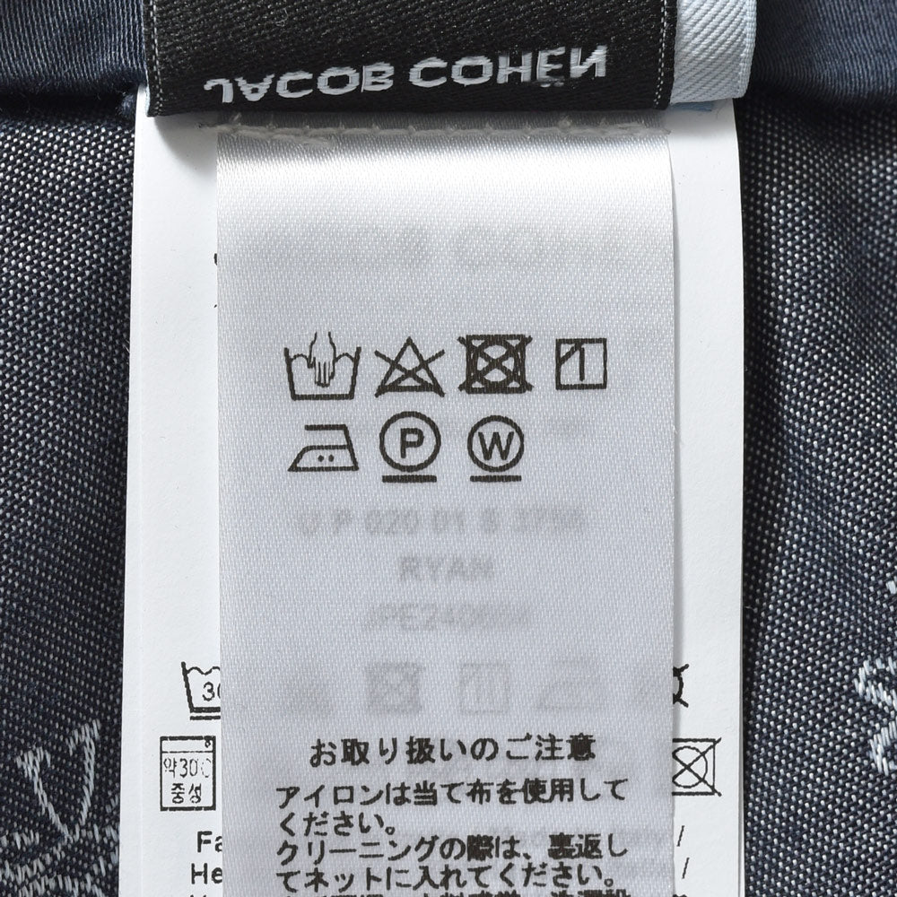 JACOB COHEN（ヤコブコーエン） RYANライアン ガーメントダイコットンストレッチテーパードカーゴパンツ 226-12485