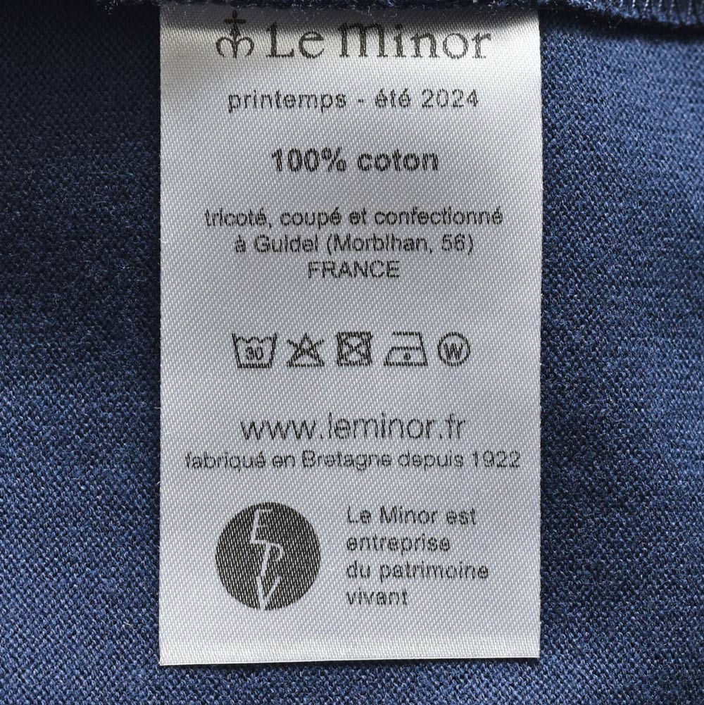 Le Minor（ル ミノア） コットンプレーンS/Sクルーネックカットソー 123115H