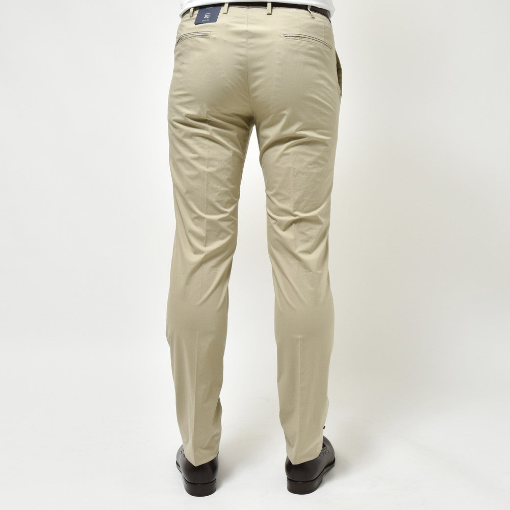 INCOTEX（インコテックス） SLIMFIT ストレッチコットンサマーポプリンテーパードパンツ 11577