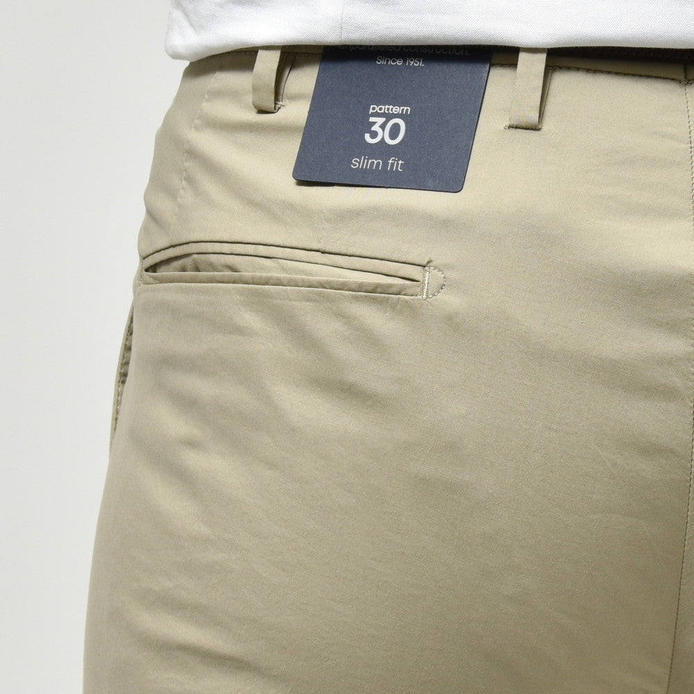 INCOTEX（インコテックス） SLIMFIT ストレッチコットンサマーポプリンテーパードパンツ 11577