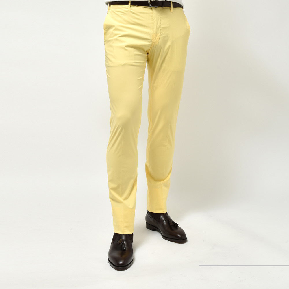 INCOTEX（インコテックス） SLIMFIT ストレッチコットンサマーポプリンテーパードパンツ 11577
