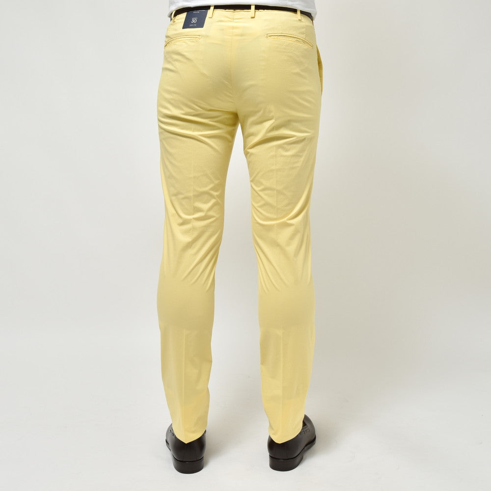 INCOTEX（インコテックス） SLIMFIT ストレッチコットンサマーポプリンテーパードパンツ 11577