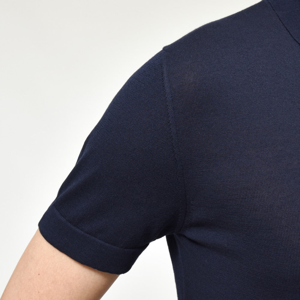 ZANONE（ザノーネ） 16ゲージコットンシルクS/Sスキッパーポロニット POLO MC/SLIM FIT/813193/ZM371 16405