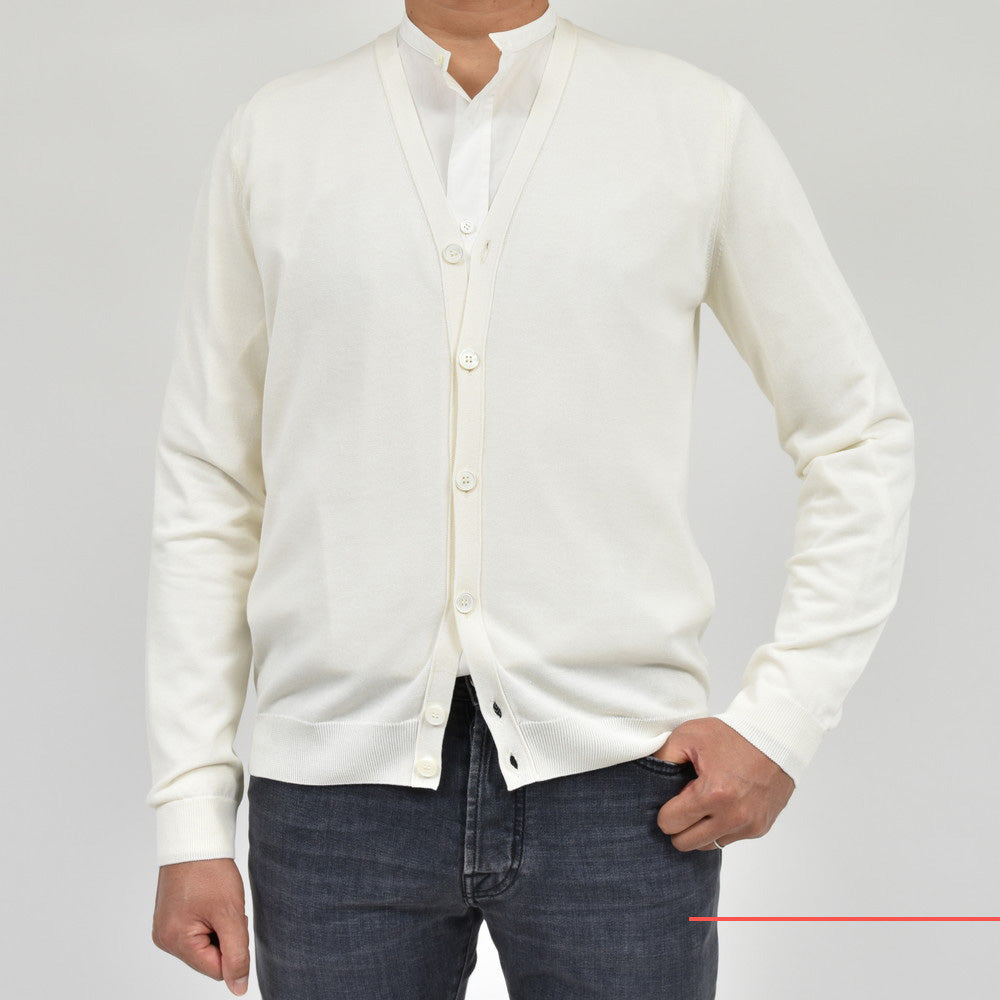 ZANONE（ザノーネ） 12ゲージクレープコットンニットカーディガン CARDIGAN/SLIM FIT/813183/ZY318/15690