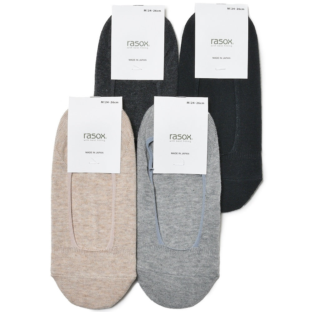 rasox（ラソックス） ベーシックインビジブルソックス BA151CO01
