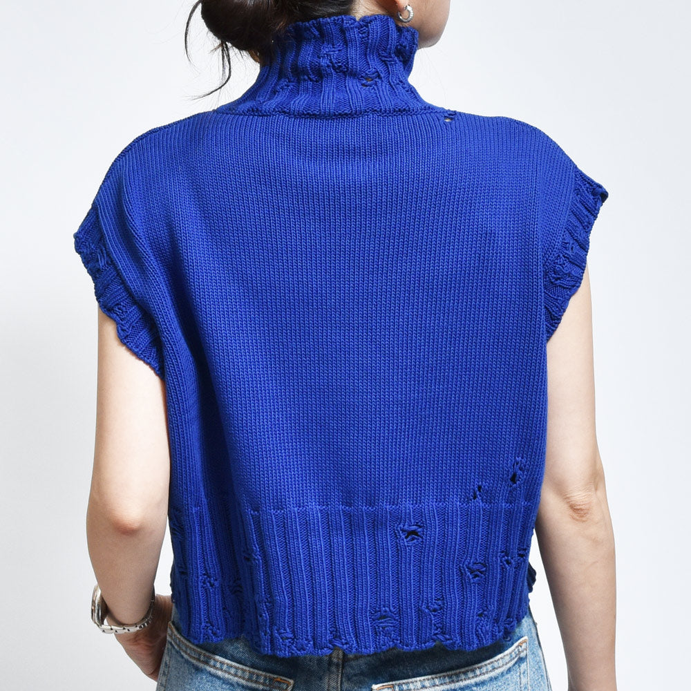 MARNI(マルニ)<BR>DVMD0140A0/UFC652  タートルネック ダメージニット