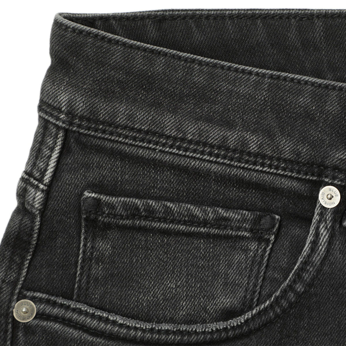 インコテックス / ウォッシュド サルファーダイ ストレッチデニム/SLIM FIT BLUE DIVISION/BDPS3 02721/W2 フェードブラック