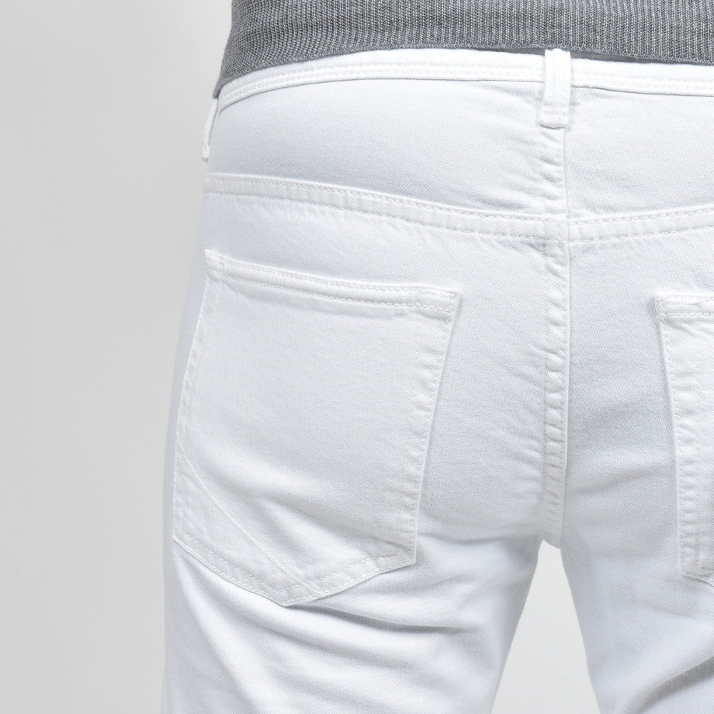 INCOTEX BLUE DIVISION（インコテックス ブルーディヴィジョン） Slim Fit ストレッチホワイトデニム BDPS0003-00530111/11609