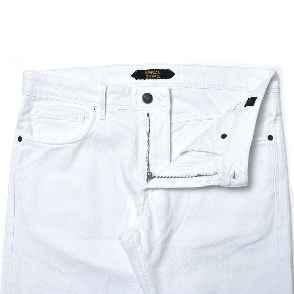 INCOTEX BLUE DIVISION（インコテックス ブルーディヴィジョン） Slim Fit ストレッチホワイトデニム BDPS0003-00530111/11609