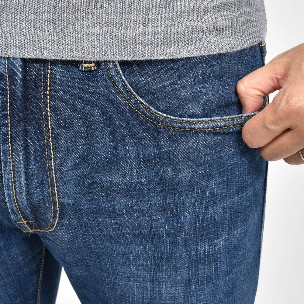 INCOTEX BLUE DIVISION（インコテックス ブルーディヴィジョン） Slim Fit ヴィンテージウォッシュストレッチデニム BDPS0003-02615W8/11608