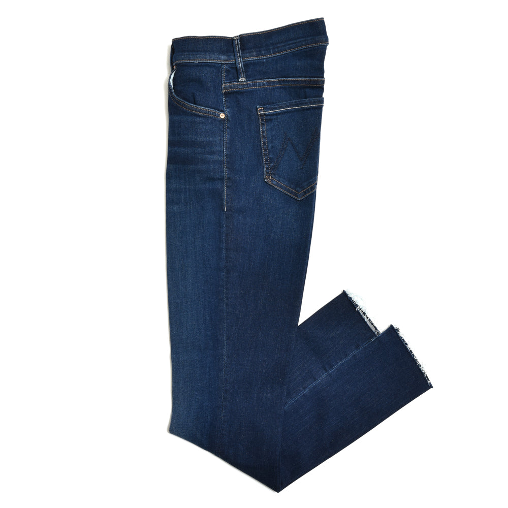 MOTHER(マザー)<BR>1157-104 THE INSIDER CROP STEP FRAY クロップドデニムパンツ