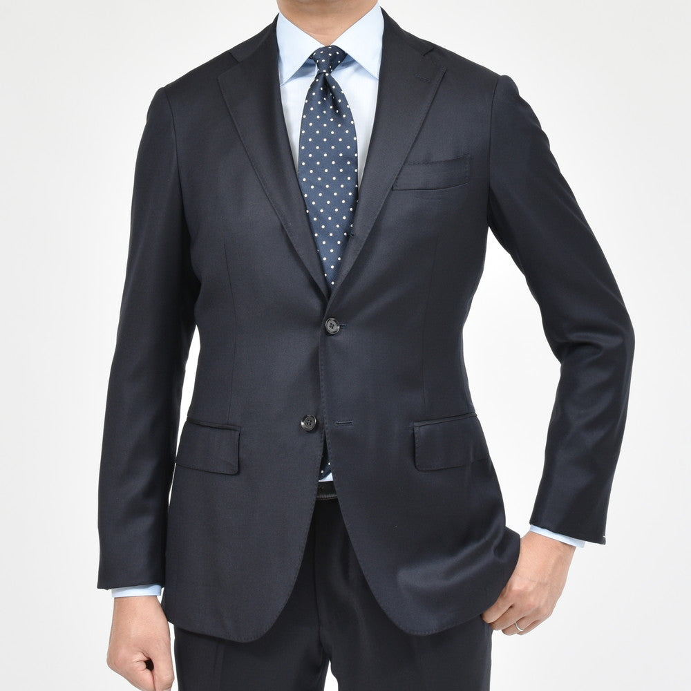 guji（グジ） SUPER130'sウール3B1プリーツスーツ (MADE BY RING JACKET / LoroPianaファブリック使用)【オールシーズン】