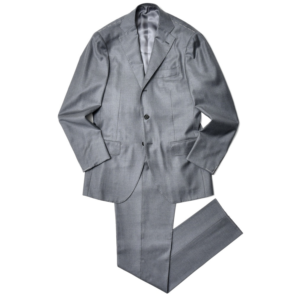 guji（グジ） SUPER130'sウール3B1プリーツスーツ (MADE BY RING JACKET / LoroPianaファブリック使用)【オールシーズン】