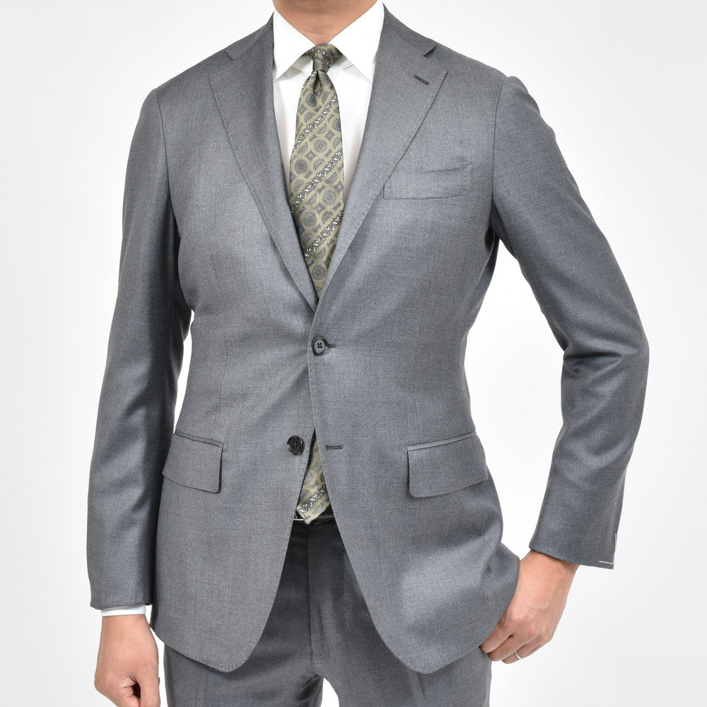 guji（グジ） SUPER130'sウール3B1プリーツスーツ (MADE BY RING JACKET / LoroPianaファブリック使用)【オールシーズン】