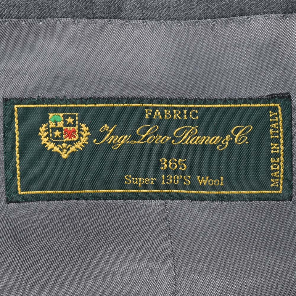 guji（グジ） SUPER130'sウール3B1プリーツスーツ (MADE BY RING JACKET / LoroPianaファブリック使用)【オールシーズン】