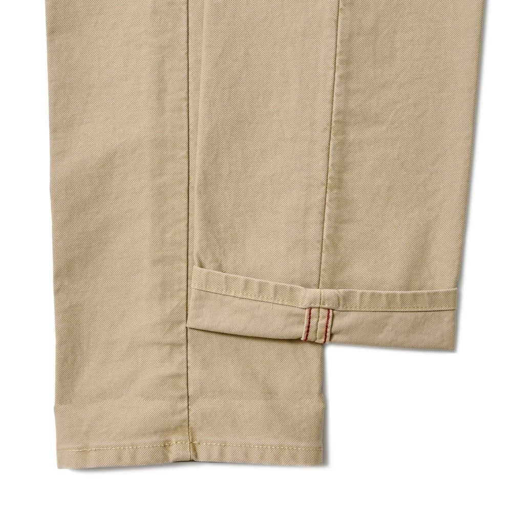 INCOTEX SLACKS（インコテックス スラックス） SLIM FIT ガーメントダイオーガニックコットンストレッチチノテーパードパンツ 18S100-4611D/21562/21563