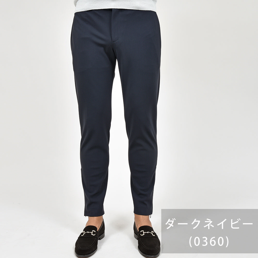 PT TORINO ピーティー トリノ Active ナイロン ストレッチ 裾ジップ ノープリーツ パンツ EPSILON ZIP/EJ01