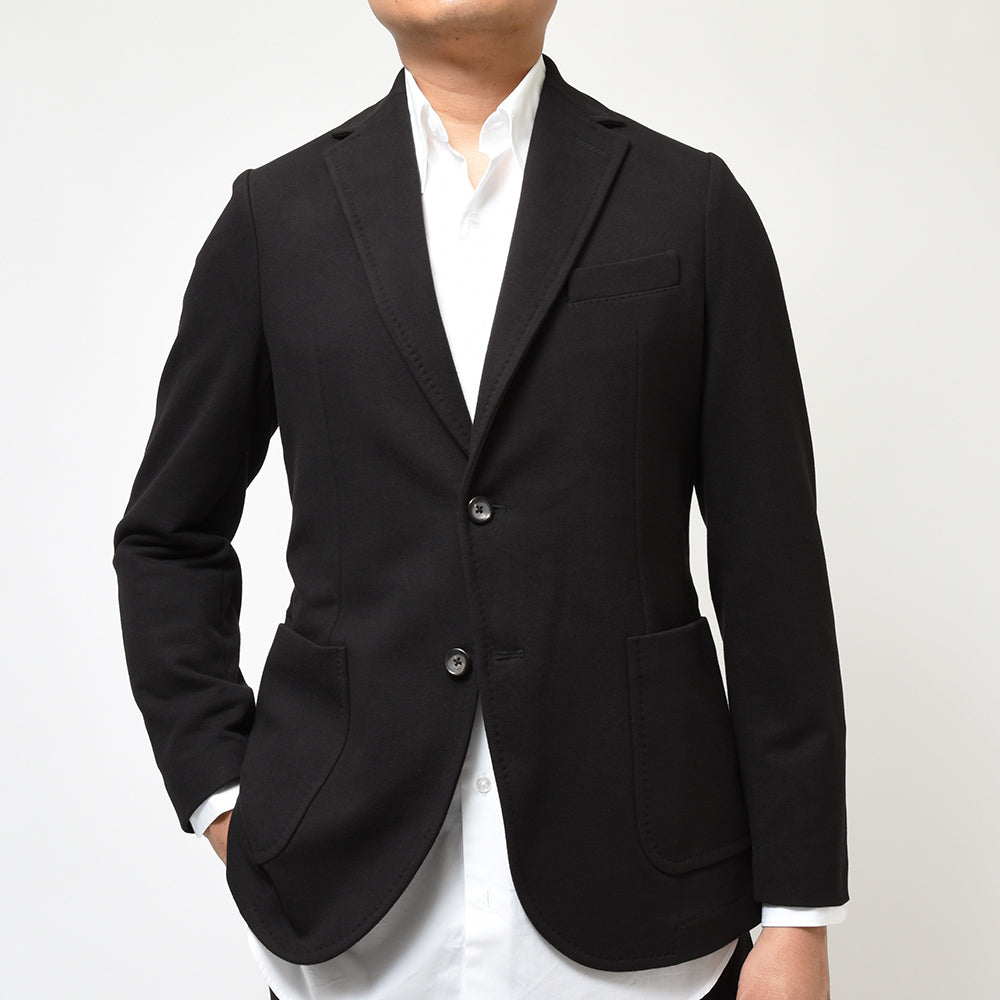 CIRCOLO 1901 チルコロ1901 コットン ストレッチ カシミヤタッチジャージー セットアップ対応 シングル2Bジャケット